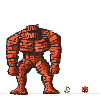 Super Spandex character animation test